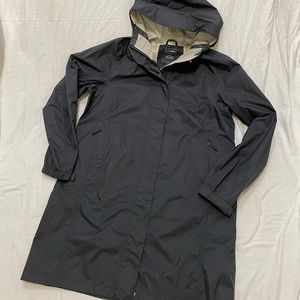 LL Bean Black Rain Jacket